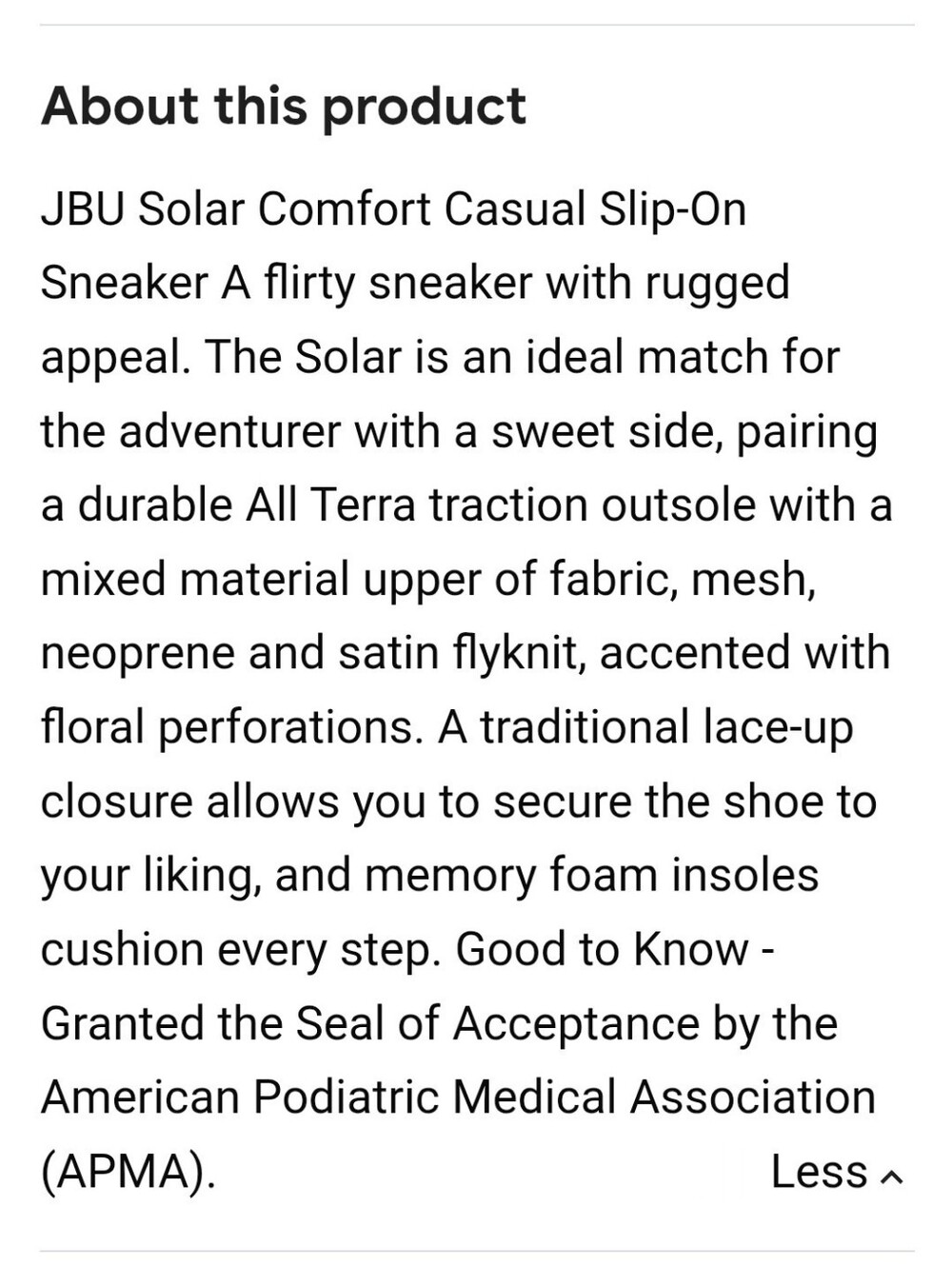 JBU Solar Sneaker Size 9.5 Color Blush Nib - Picture 8 of 13